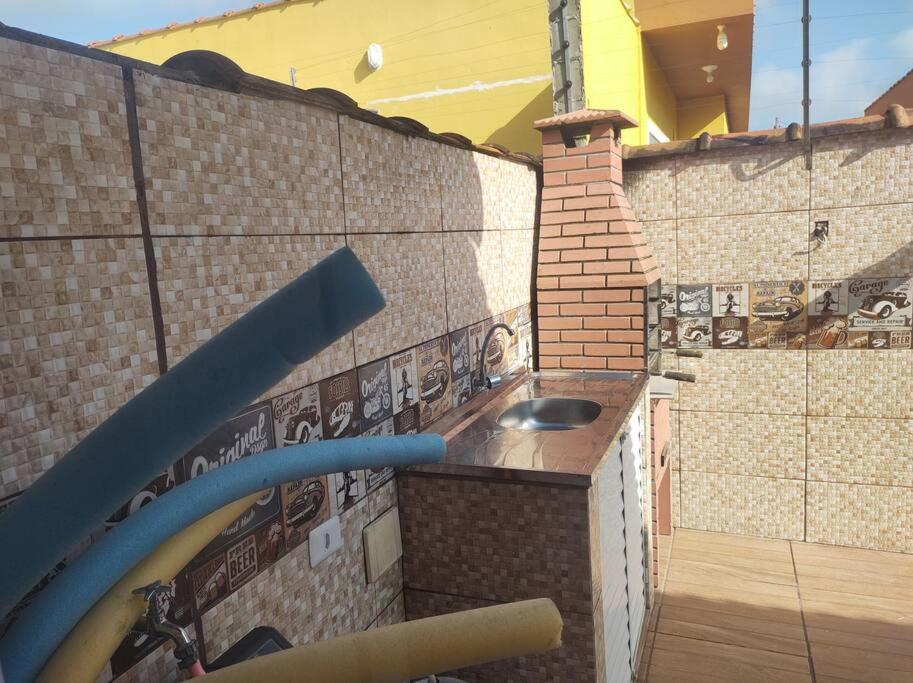 Casa Cond Fechado Com Piscina Diaria Gratis Villa Itanhaem Exterior photo